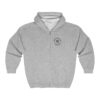 Full Zip Hooded Sweatshirt (Unisex) - Image 3